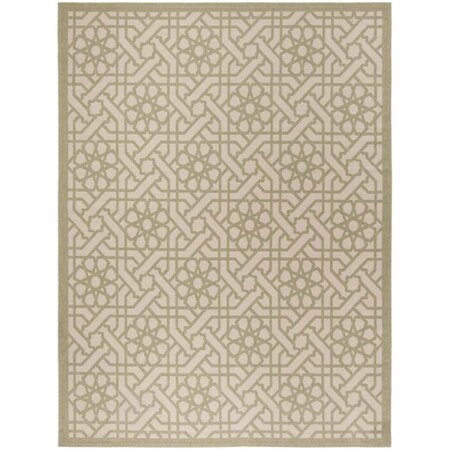 Safavieh 5 ft. - 3 in. x 7 ft. - 7 in. Martha Stewart Power Loomed Area Rug, Lily Pad MSR4245-218-5